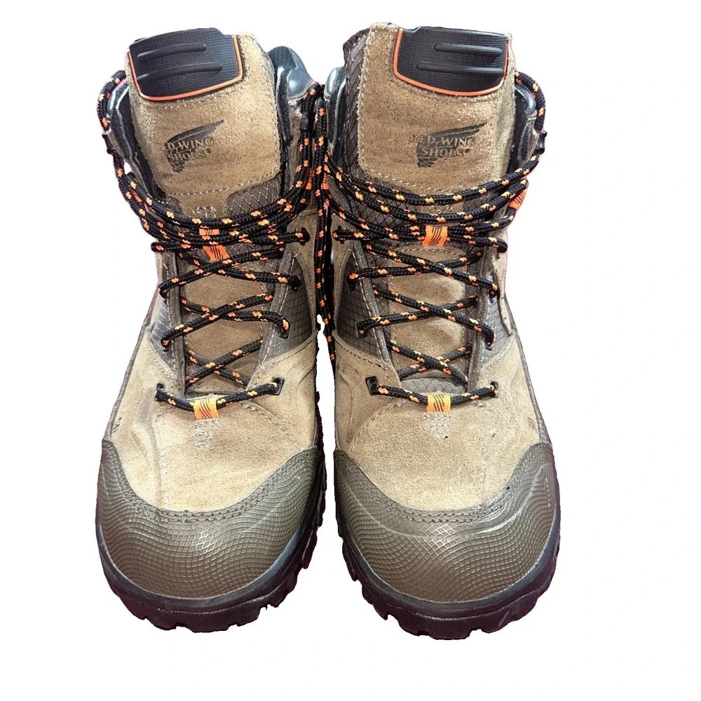 Red Wing Work Boots Men's Sz 9 Brown Waterproof King Toe ASTMF2892-11 SD